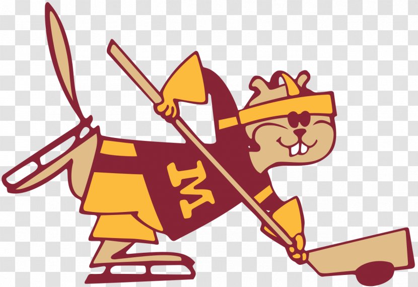 Minnesota Golden Gophers Men's Ice Hockey Football Women's NCAA Championship Goldy Gopher - Cartoon Transparent PNG