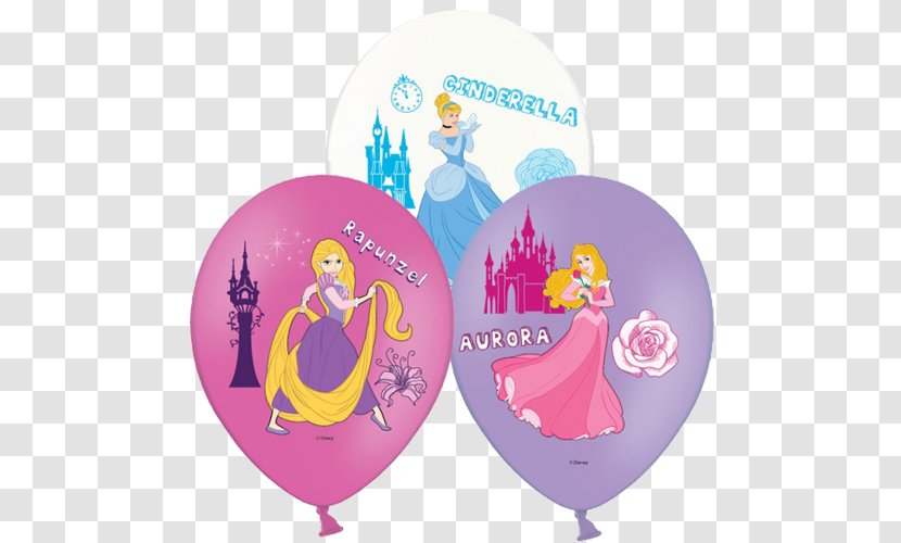 Balloon Rapunzel Elsa Princesas Disney Princess Transparent PNG