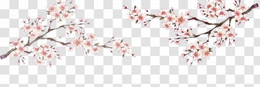 Visual Arts Painting Hanfu - Flora - Peach Flowers Decoration Transparent PNG