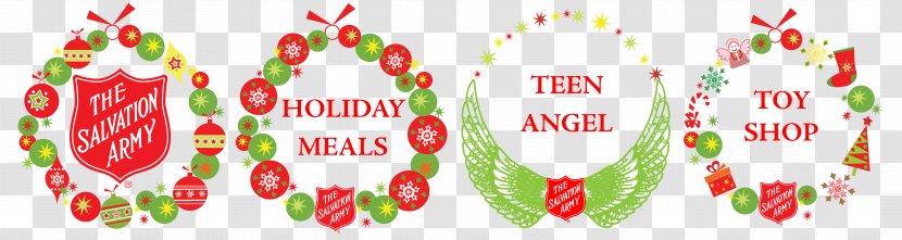 The Salvation Army Christmas Day Traverse City Angel Ornament - Black Church Party Transparent PNG