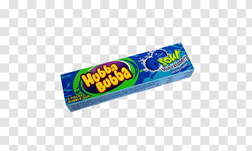 Chewing Gum Hubba Bubba Bubble Tape Blue Raspberry Flavor - Candy Transparent PNG
