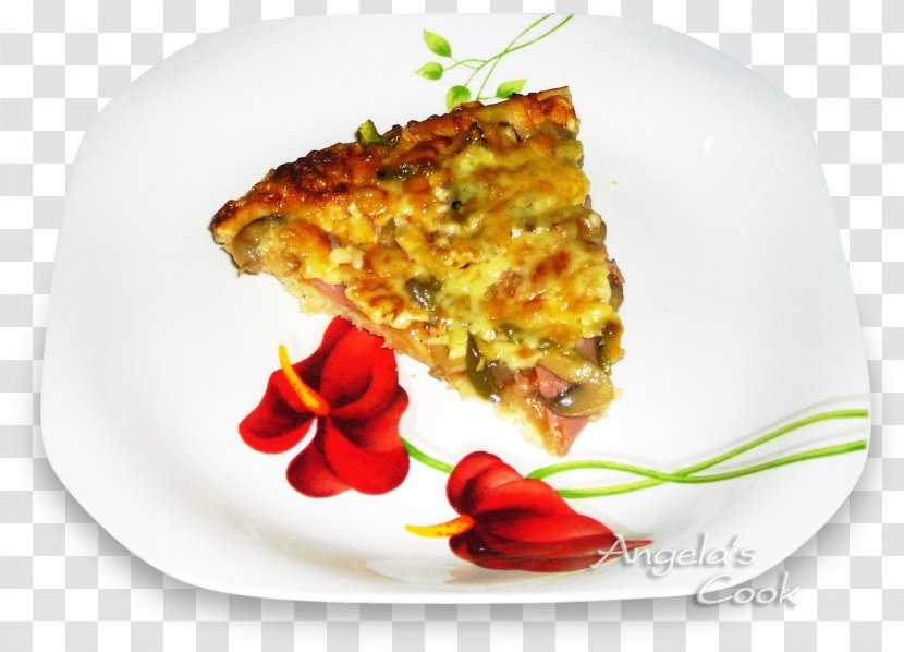 Quiche Zwiebelkuchen Vegetarian Cuisine European Recipe - Food - Pizza Cook Transparent PNG