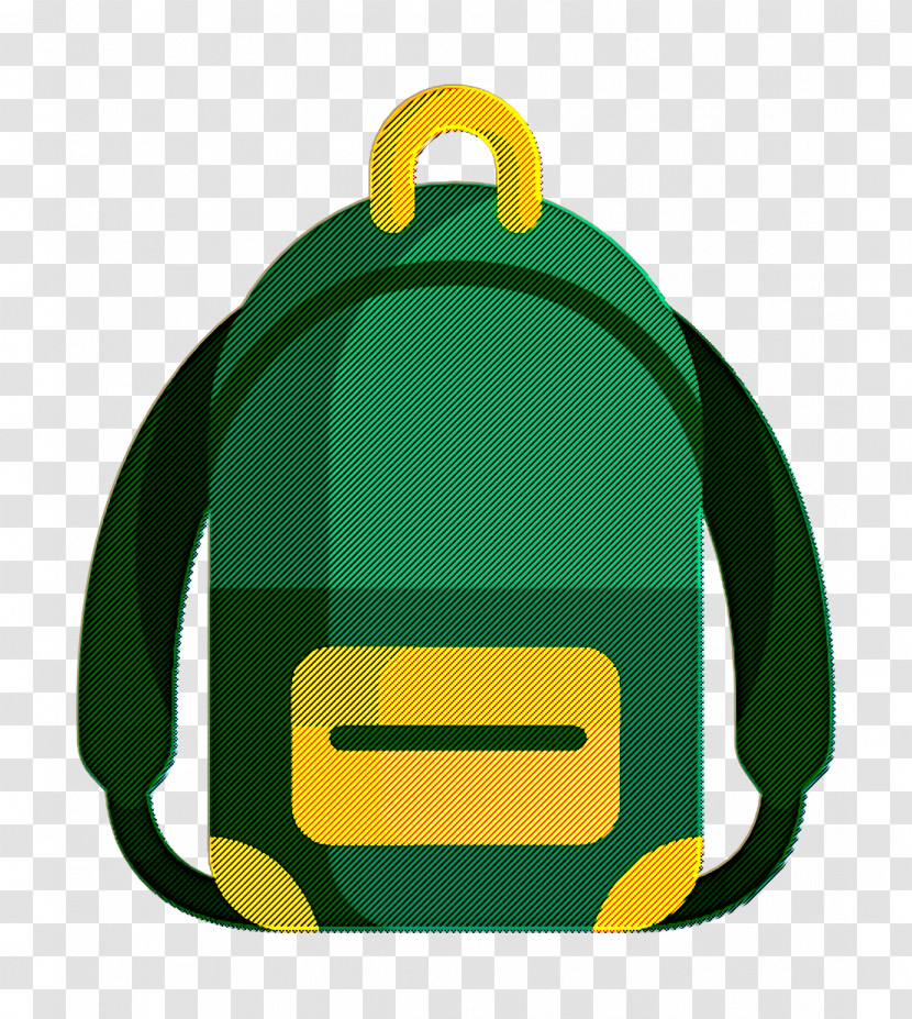 Back To School Icon Backpack Icon Transparent PNG