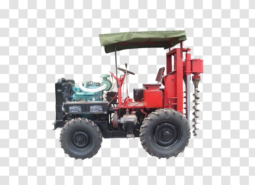 Car Tractor Machine Motor Vehicle Transparent PNG