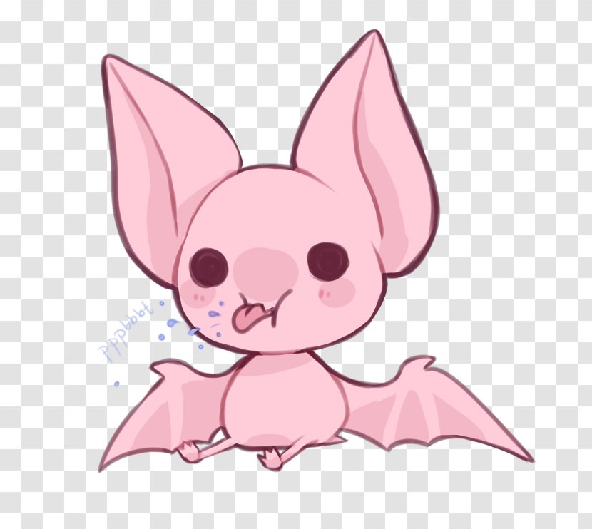 Domestic Rabbit Pink Bat Baseball Bats Drawing Fish Adventure Aquarium - Cartoon - Silhouette Transparent PNG