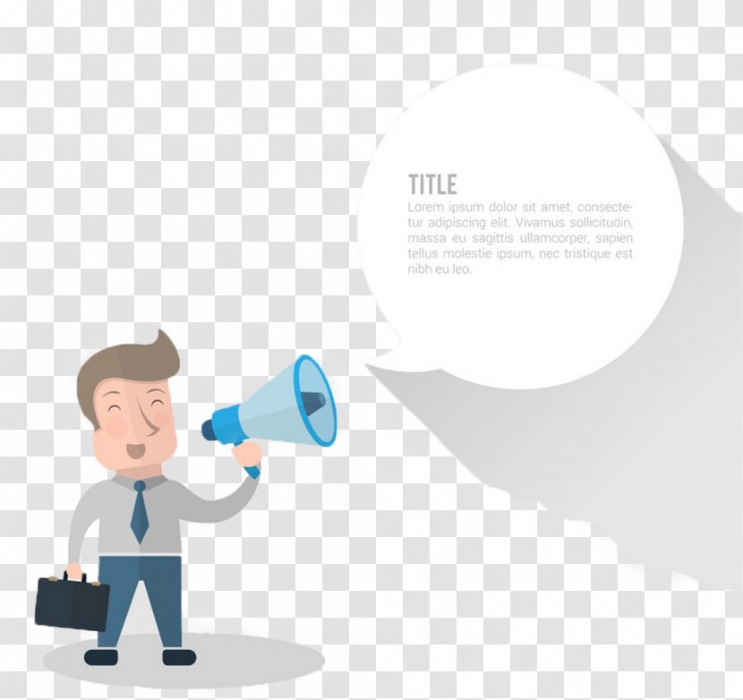 Job Advertising Marketing Word Of Mouth Business - Consultant - Cartoon People Shouting Speaker Transparent PNG