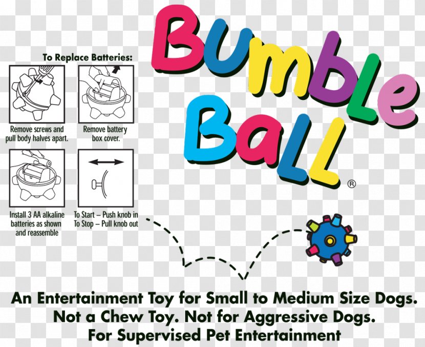 Bumble Ball Dog Toys Ertl Company - Toy Transparent PNG