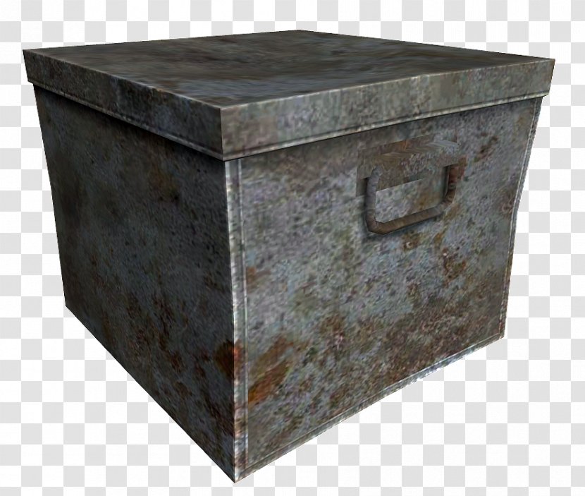 Box Paper Fallout: New Vegas Metal Crate - Steel Transparent PNG