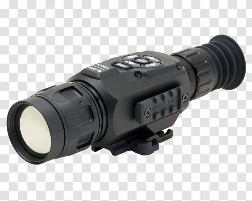 Thermal Weapon Sight Telescopic American Technologies Network Corporation Reticle Night Vision - Flashlight - .vision Transparent PNG