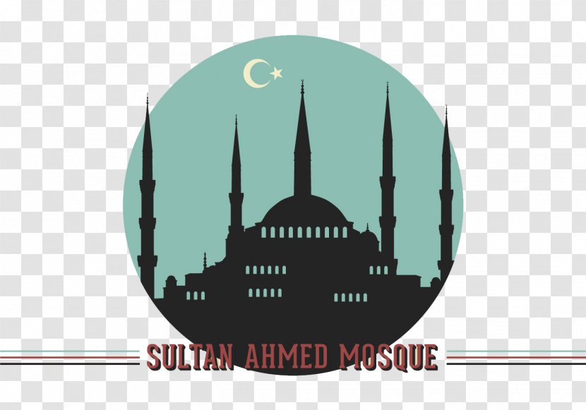 Sultan Ahmed Mosque Sxfcleymaniye Qaboos Grand - Dome - Islamic Night Scene Transparent PNG