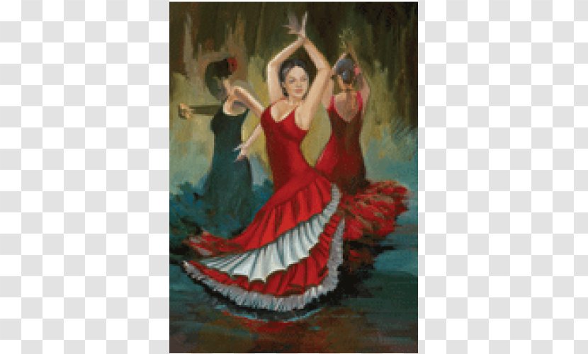 Flamenco Art Dance Painting Game - Canvas Transparent PNG