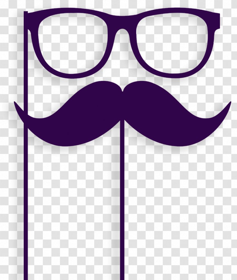 Handlebar Moustache Groucho Glasses Transparent PNG
