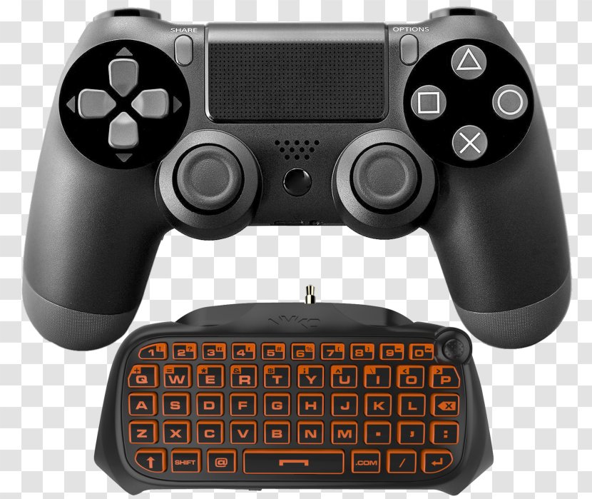 PlayStation 4 Computer Keyboard Sony DualShock - Game Controllers - Playstation Plus Transparent PNG