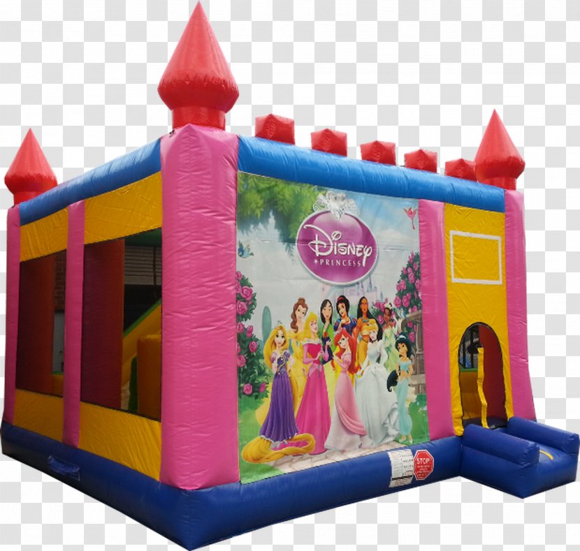 Playground Slide Game Toy Inflatable Bouncers Recreation - Peninsula Jumping Castles - Castle Princess Transparent PNG