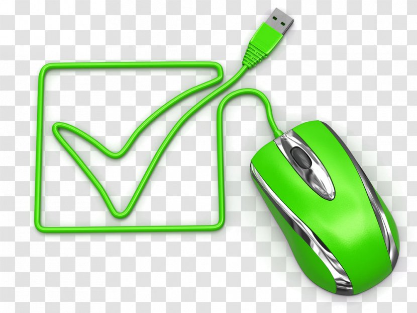 Computer Mouse Pointer Icon - Implementation - Green Creative Transparent PNG
