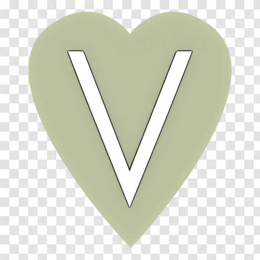 Green Heart Font Logo Symbol - Love Transparent PNG