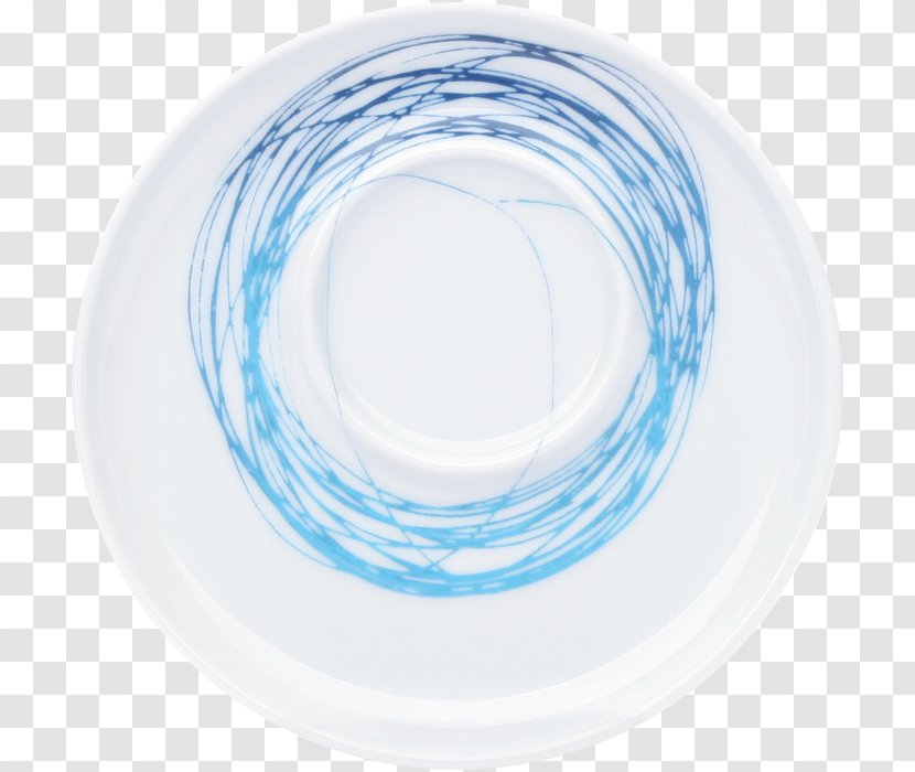 Blue Plate Turquoise Color Saucer - Dishware Transparent PNG