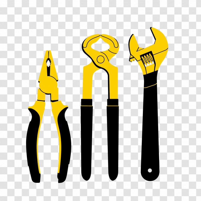 Tool Pliers - Wrench - Vector,wrench,pliers Transparent PNG