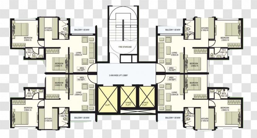 Floor Plan Furniture - Design Transparent PNG