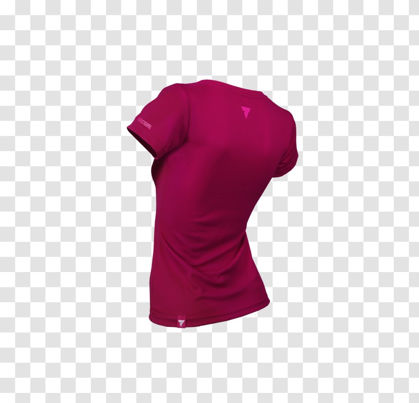 T-shirt Sleeve Shoulder Pink M - Joint Transparent PNG