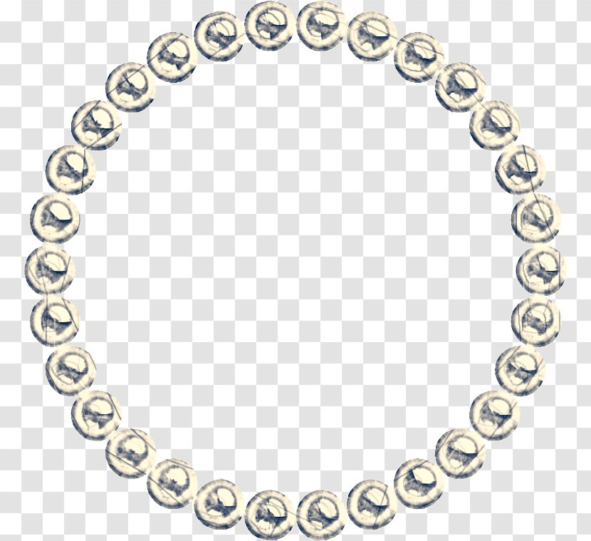 Picture Cartoon - Circled Dot - Metal Necklace Transparent PNG