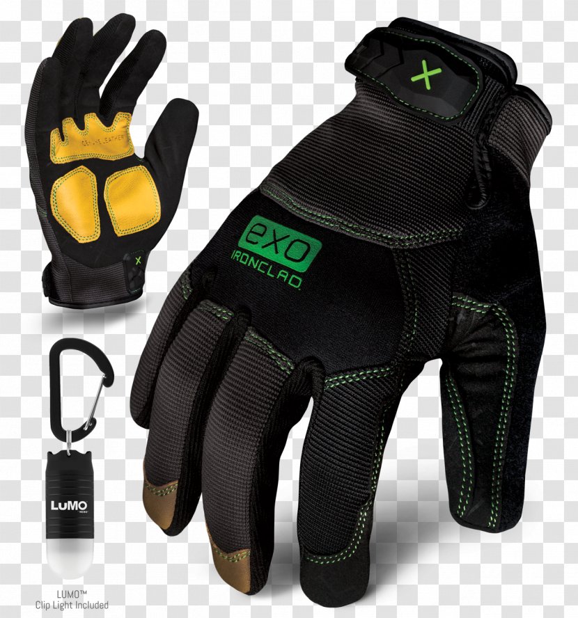 Cut-resistant Gloves Goatskin Leather Cycling Glove - Exo Transparent PNG