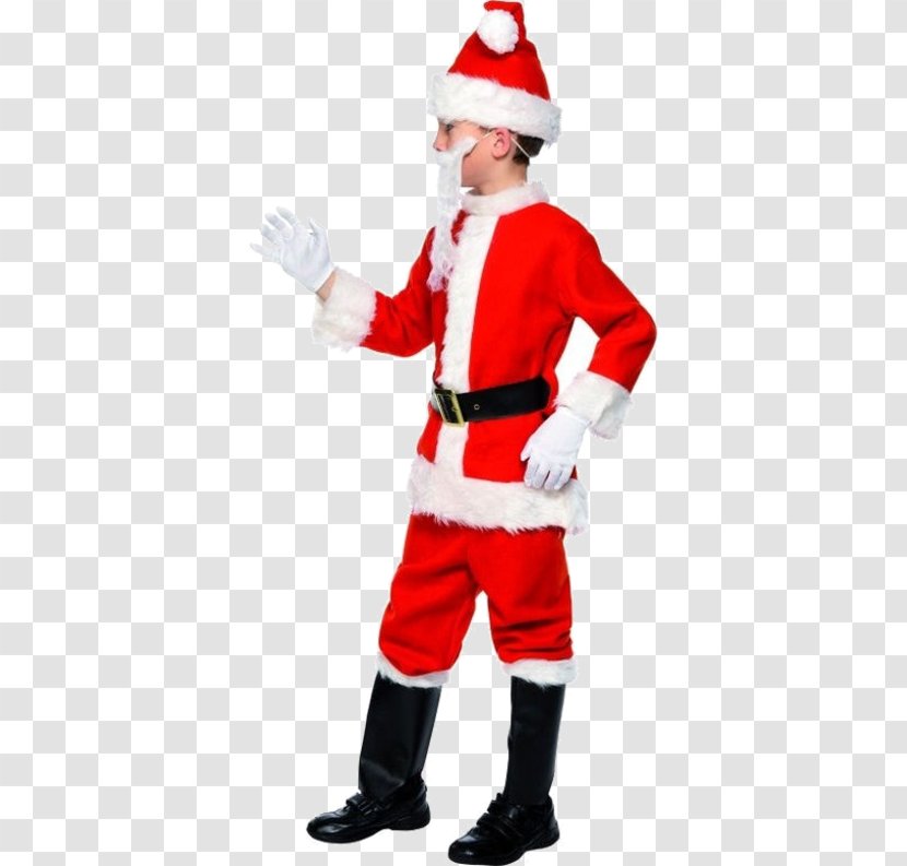 Santa Claus Costume Disguise Child Christmas - Party Transparent PNG