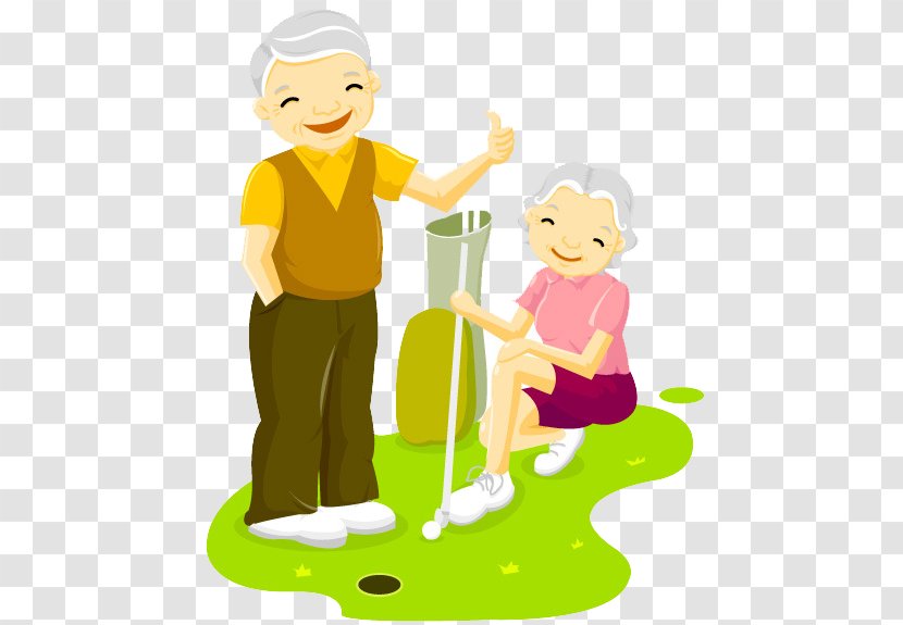 Old Age Grandparent Significant Other - Sitting - Elderly Couple Transparent PNG