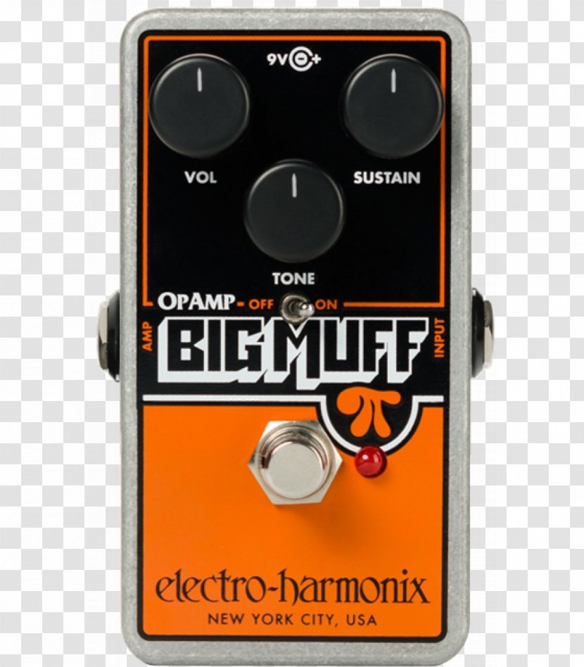 Big Muff Effects Processors & Pedals Distortion Electro-Harmonix Fuzzbox - Silhouette - Watercolor Transparent PNG