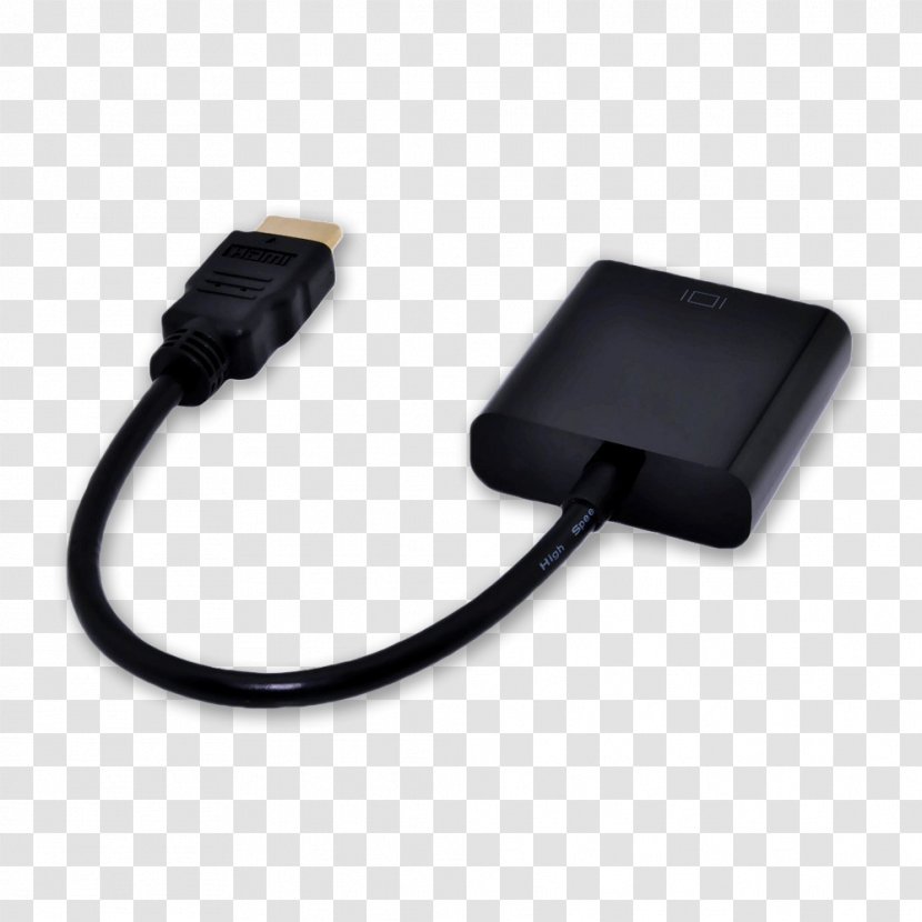 HDMI Adapter Laptop Electrical Cable VGA Connector - Digitaltoanalog Converter Transparent PNG