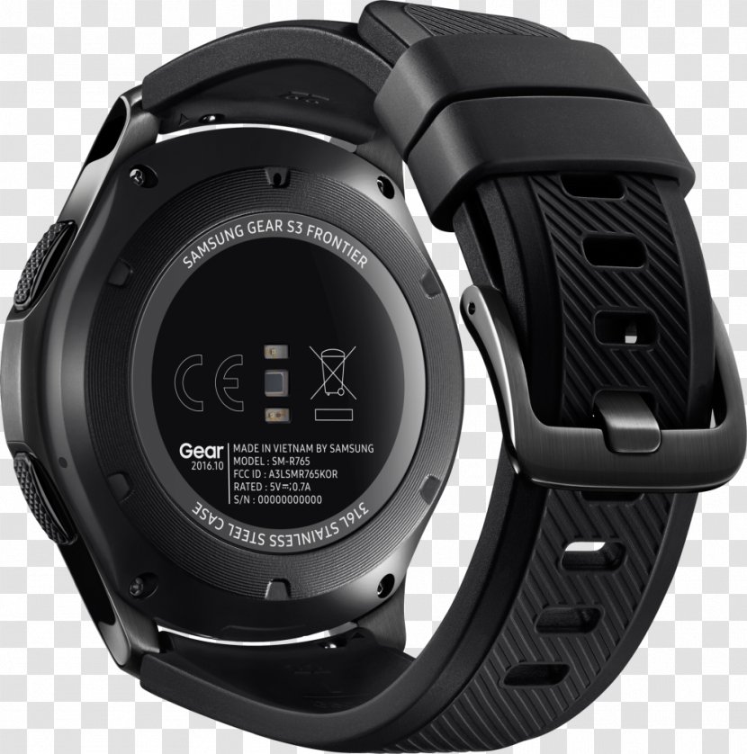 Samsung Gear S3 Frontier Galaxy Smartwatch - Watch Transparent PNG