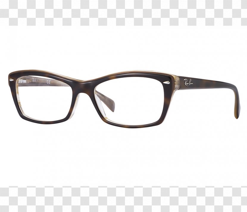Ray-Ban RX8415 Sunglasses Eyeglasses - Brown - Ray Transparent PNG