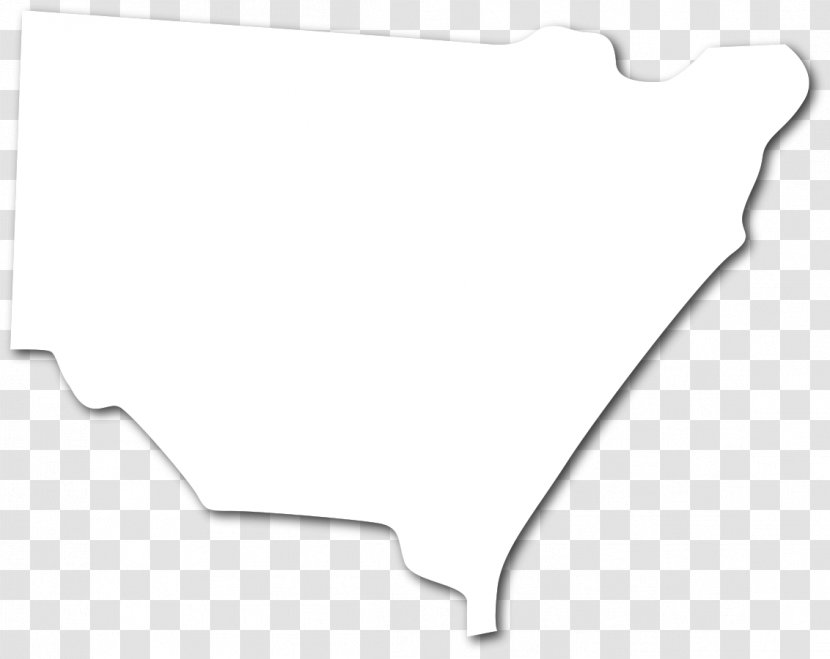 White Line Art Angle - Area Transparent PNG