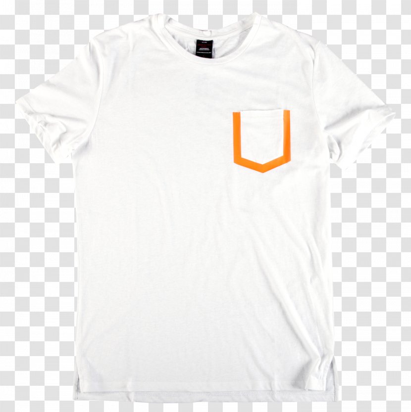 T-shirt Shoulder Sleeve - White Short Transparent PNG