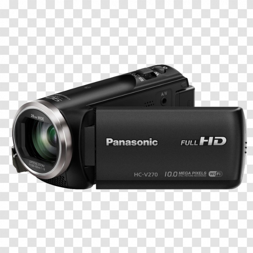 Panasonic HC-V180 Video Cameras 1080p - Capture - Camera Flash Transparent PNG