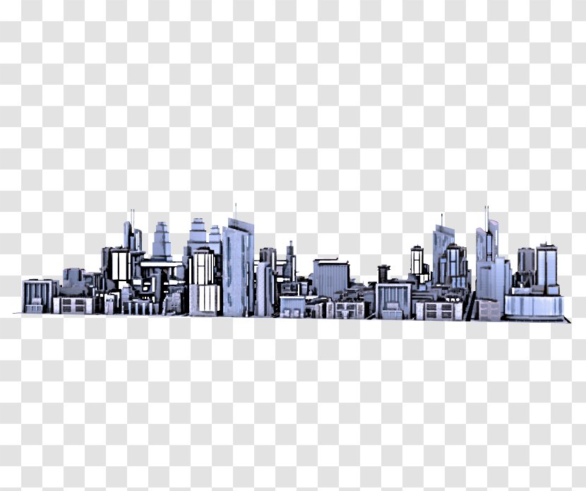 Skyline City Cityscape Human Settlement Metropolitan Area - Tower Block Metropolis Transparent PNG
