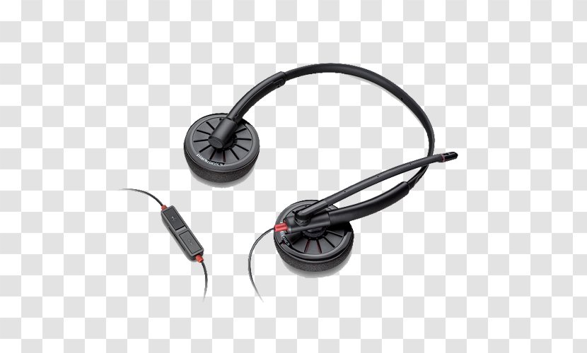 Microphone Headset Headphones Phone Connector Plantronics Blackwire C225 - Electrical - Wireless Transparent PNG