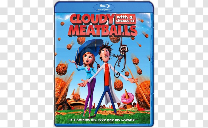 Blu-ray Disc Flint Lockwood Cloudy With A Chance Of Meatballs DVD Film - Toy - Dvd Transparent PNG