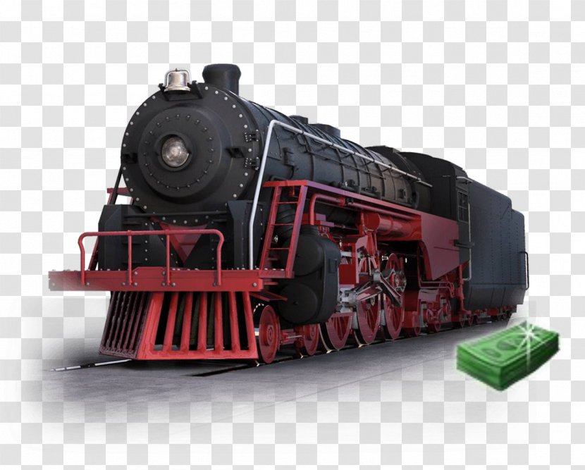 Train Railroad Car Rail Transport Locomotive Scale Models - Model Transparent PNG