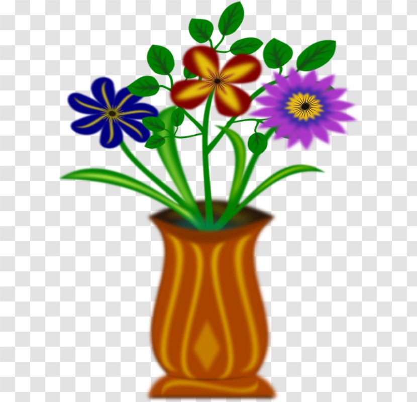 Vase Drawing Clip Art - Flowering Plant Transparent PNG