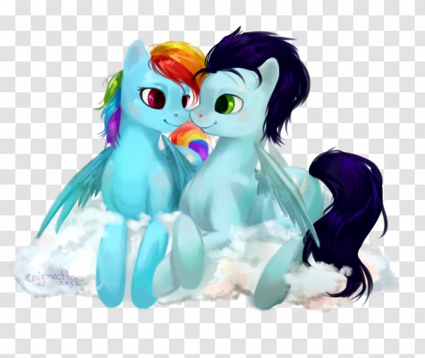 Rainbow Dash My Little Pony Horse Winged Unicorn - Toy Transparent PNG