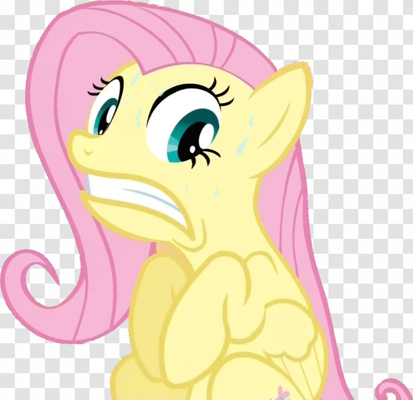 Fluttershy Pony Rarity YouTube - Flower - Kissing Vector Transparent PNG