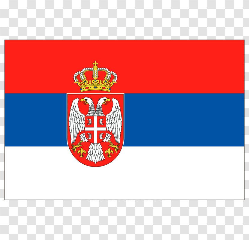 Flag Of Serbia Albania Slovenia - Crest Transparent PNG
