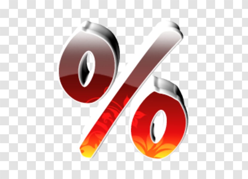 Percentage Symbol Fraction Clip Art - Icon Design - Percent Transparent PNG