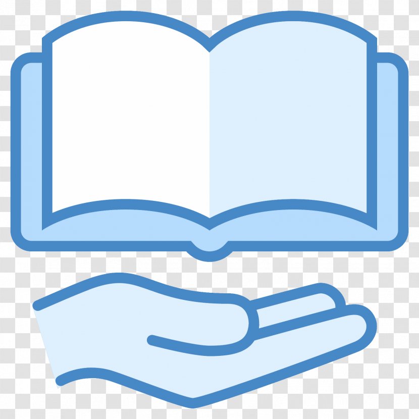 Knowledge Sharing Clip Art - Blue - Hand Transparent PNG
