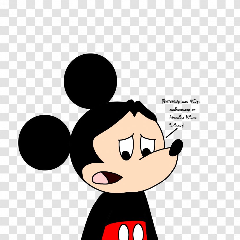 Mickey Mouse America Sings Disneyland Minnie The Walt Disney Company - Heart Transparent PNG