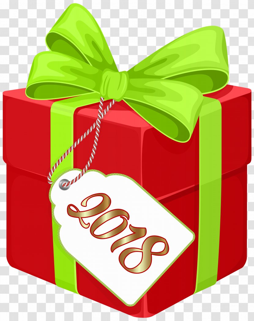 New Year Gift Greeting & Note Cards Christmas Clip Art - Box Transparent PNG