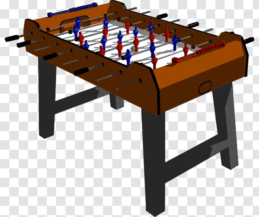 Table Football Clip Art - Recreation Room - Soccer Cliparts Transparent PNG