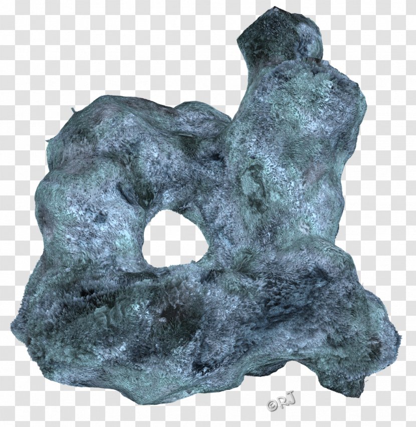 Stone Carving Mineral Rock Turquoise Transparent PNG