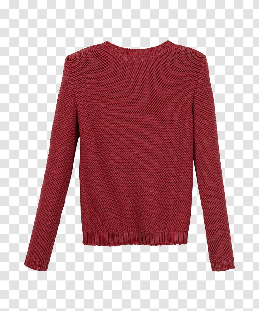 Sleeve Shoulder Wool - Pullover Transparent PNG